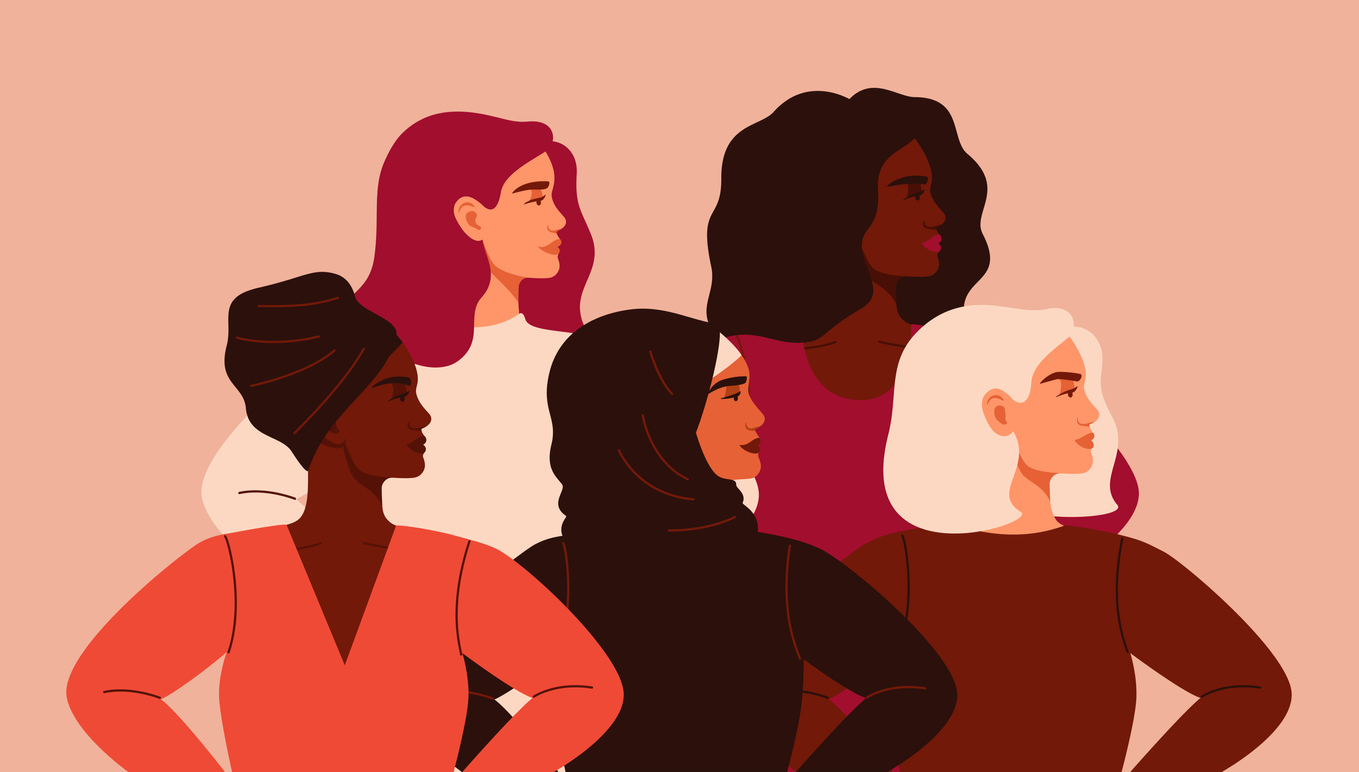 Feminist heroines on behance